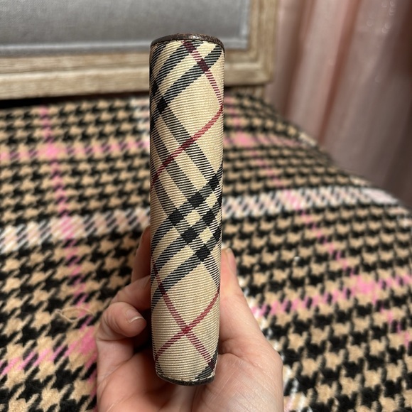 Burberry kisslock compact wallet classic print - Picture 7 of 13